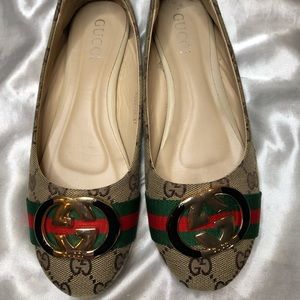 GUCCI FLAT SLIP ONS